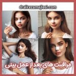 مراقبت های بعد از جراحی بینی